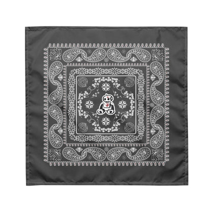 The Grey Bandana - Versatile Style for You and Your Pet