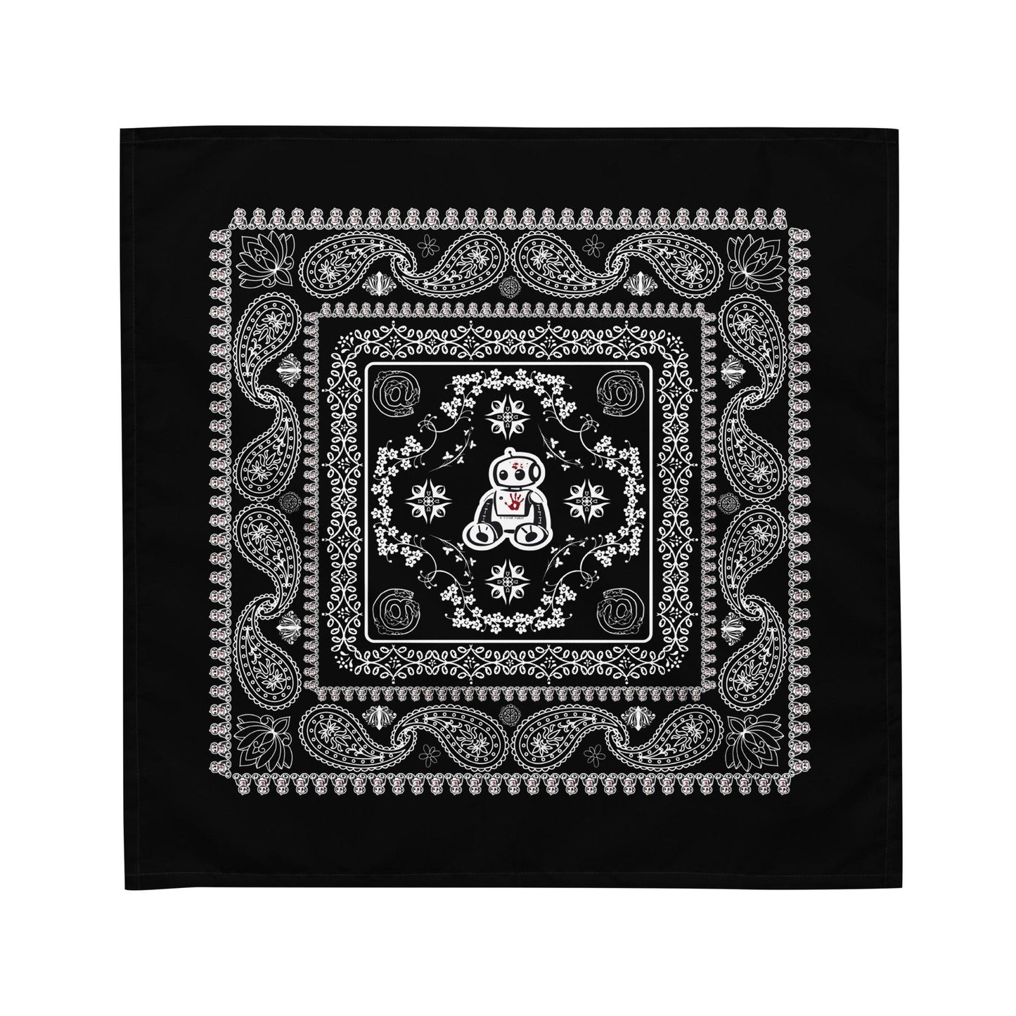 The Black Bandana - Stylish Accessory for Every Outfit